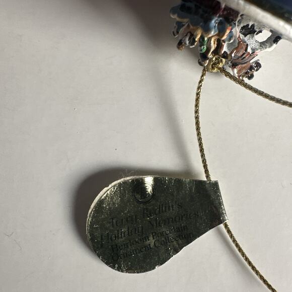 Terry Redlin Ornament 1999 Holiday Memories Bradford Christmas Heirloom Vintage - Picture 5 of 6